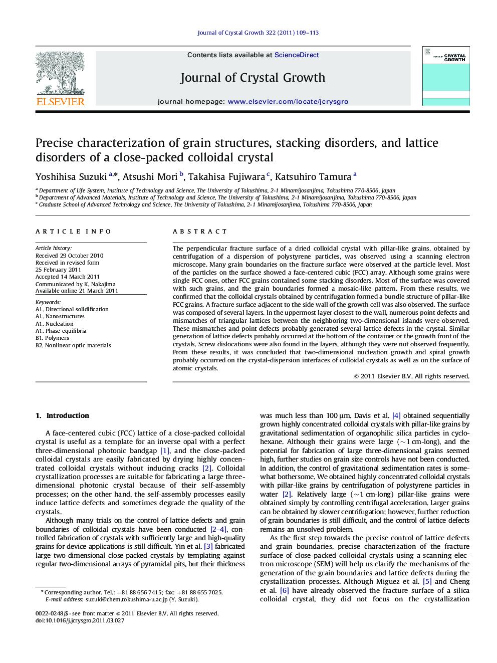 Precise characterization of grain structures, stacking disorders, and lattice disorders of a close-packed colloidal crystal