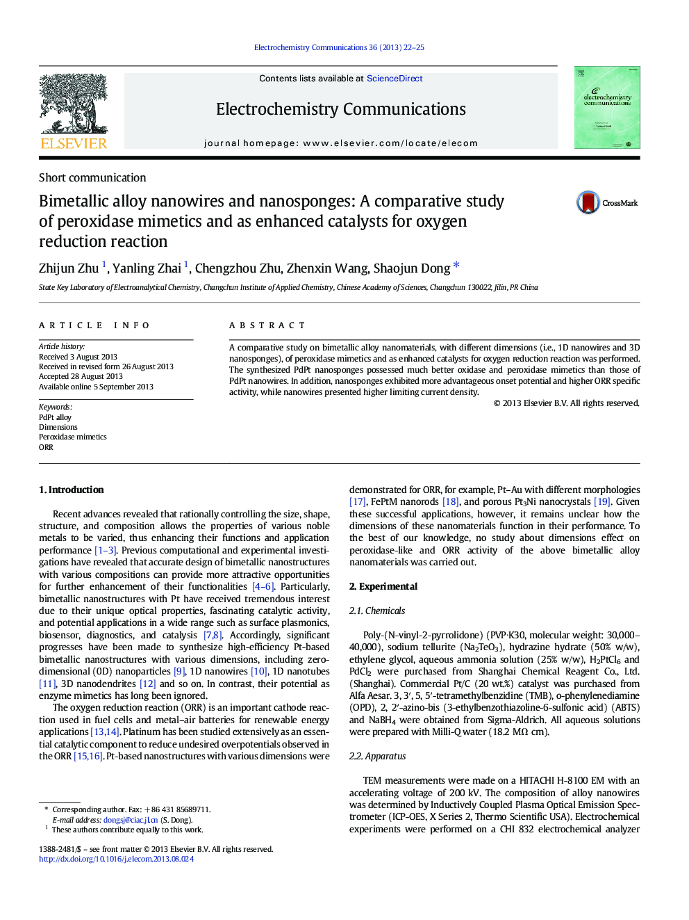 Bimetallic alloy nanowires and nanosponges: A comparative study of peroxidase mimetics and as enhanced catalysts for oxygen reduction reaction