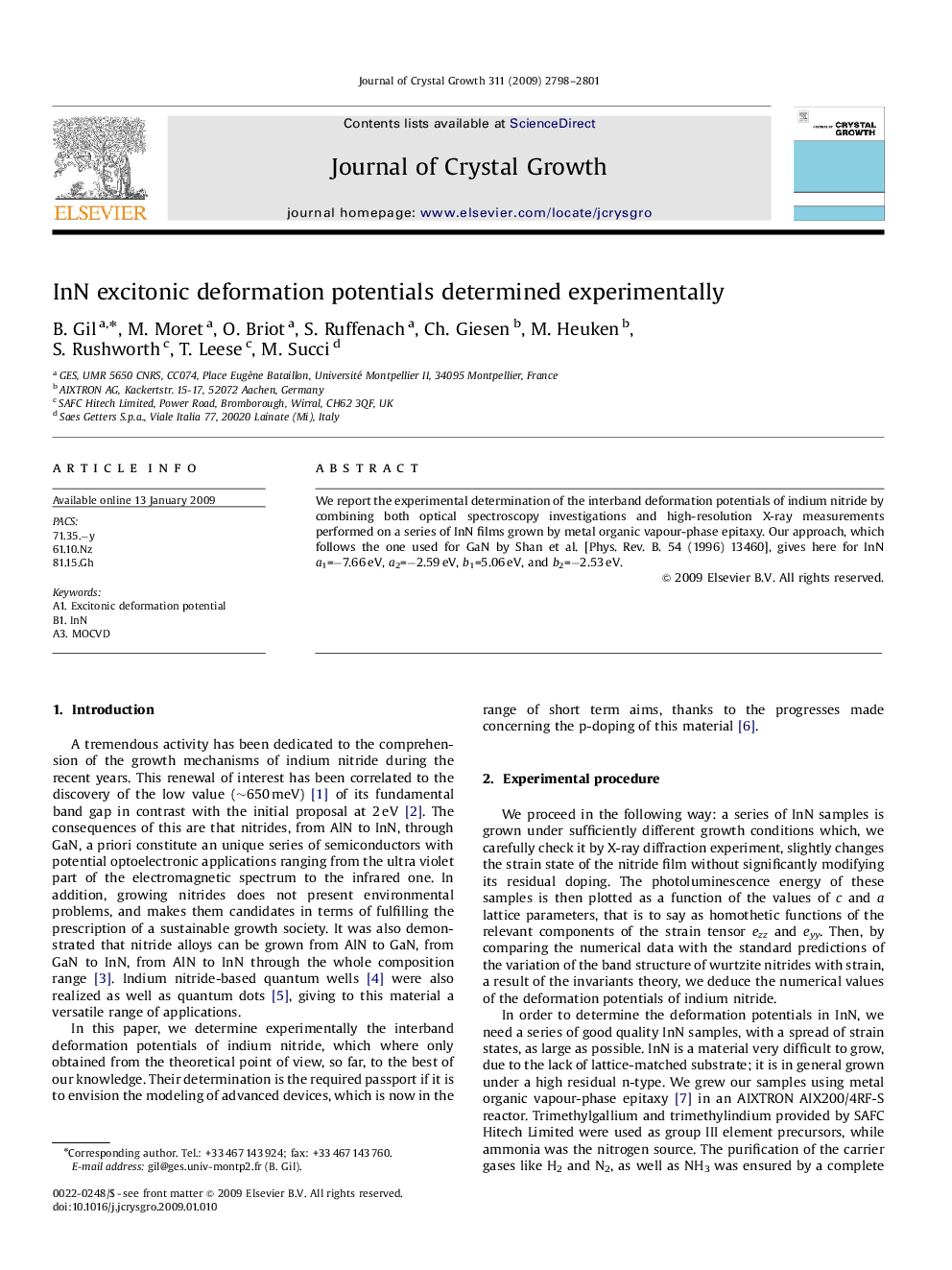 InN excitonic deformation potentials determined experimentally