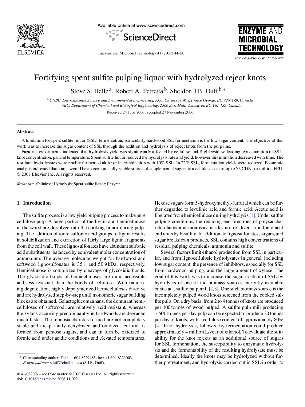 Fortifying spent sulfite pulping liquor with hydrolyzed reject knots