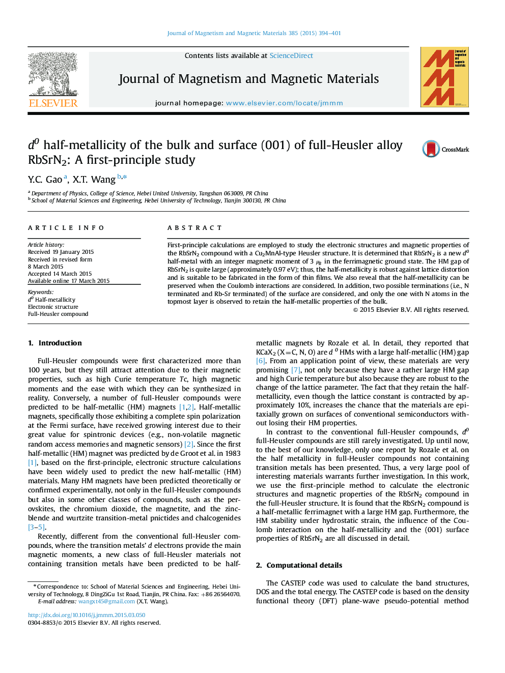 d0 half-metallicity of the bulk and surface (001) of full-Heusler alloy RbSrN2: A first-principle study