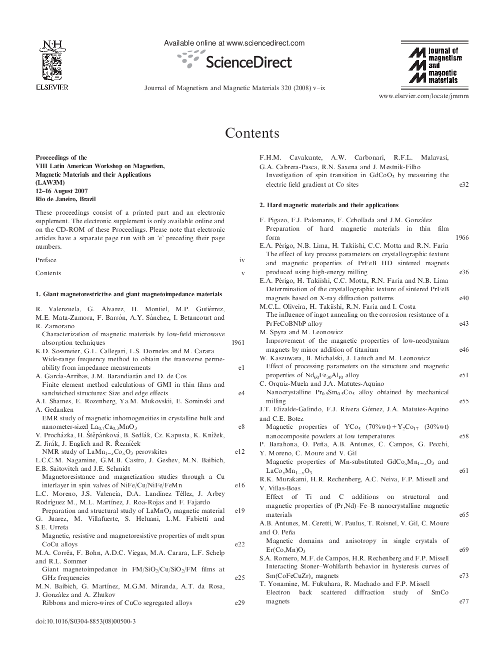 Contents
