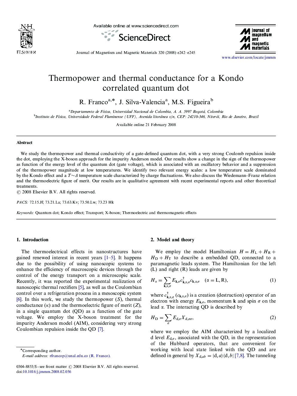 Thermopower and thermal conductance for a Kondo correlated quantum dot