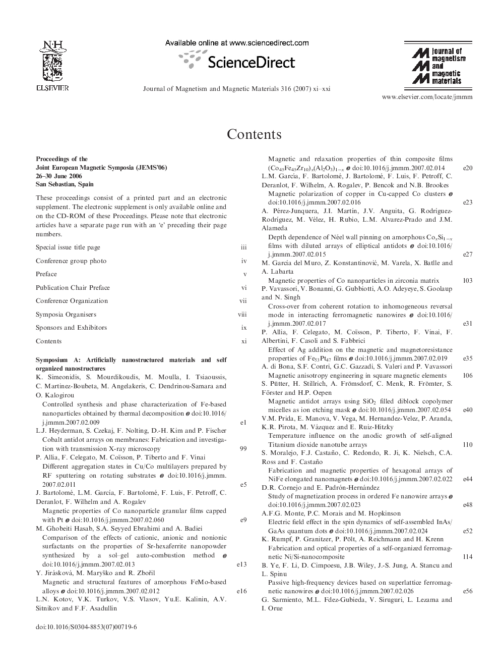 Contents