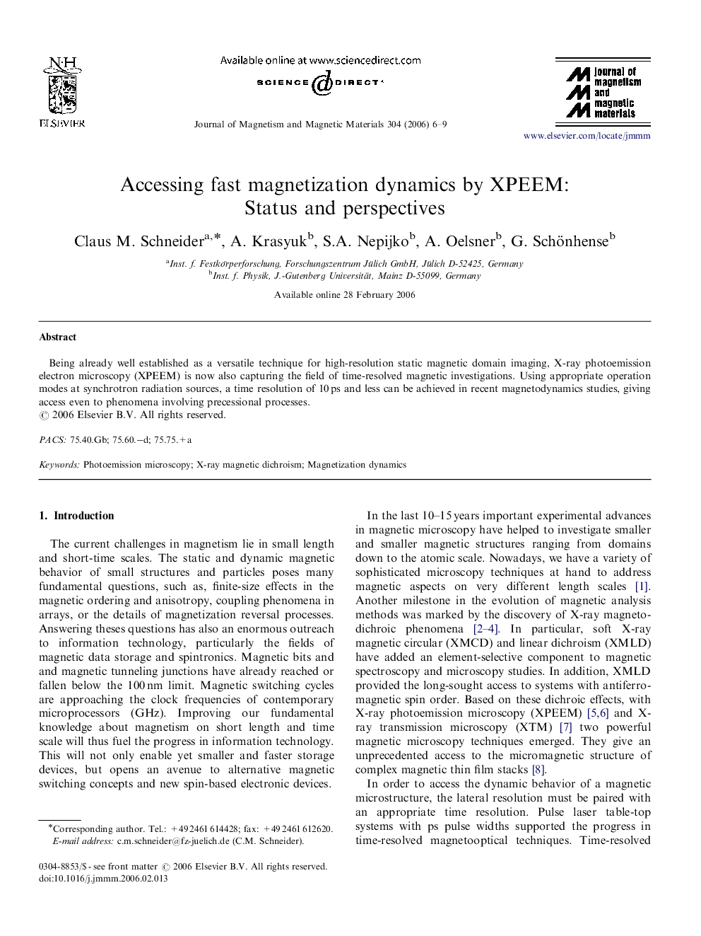 Accessing fast magnetization dynamics by XPEEM: Status and perspectives