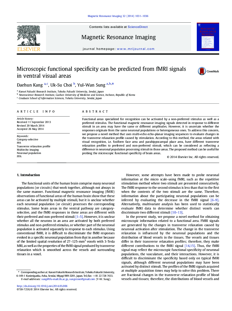 Microscopic functional specificity can be predicted from fMRI signals in ventral visual areas