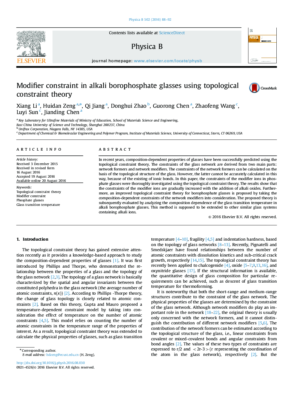 Modifier constraint in alkali borophosphate glasses using topological constraint theory