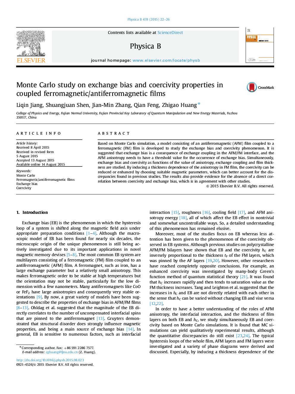 Monte Carlo study on exchange bias and coercivity properties in coupled ferromagnetic/antiferromagnetic films