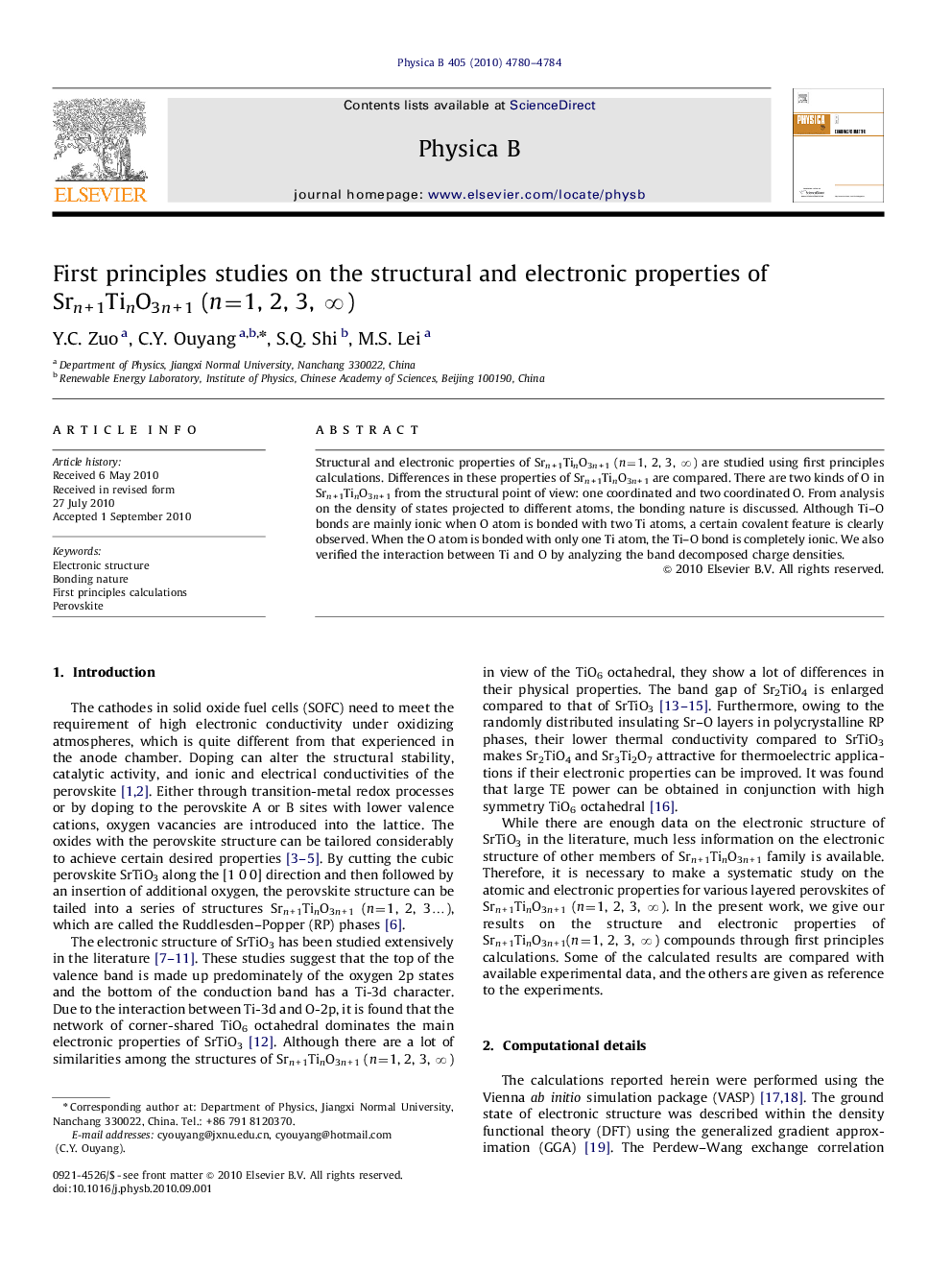 First principles studies on the structural and electronic properties of Srn+1TinO3n+1 (n=1, 2, 3, â)