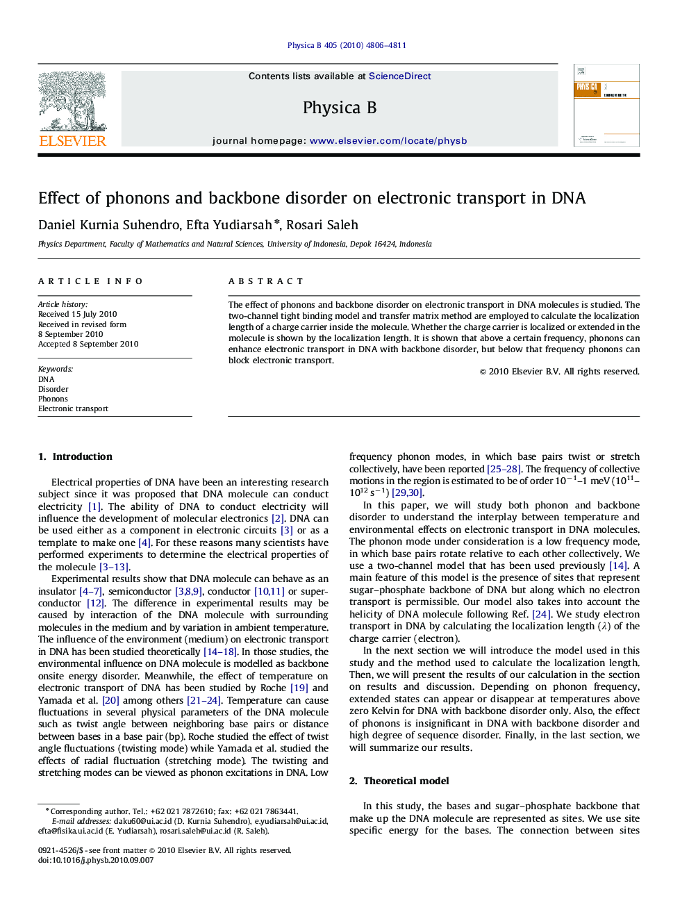 Effect of phonons and backbone disorder on electronic transport in DNA