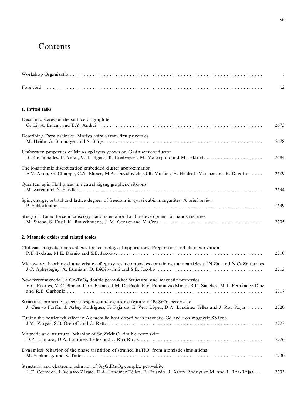 Contents