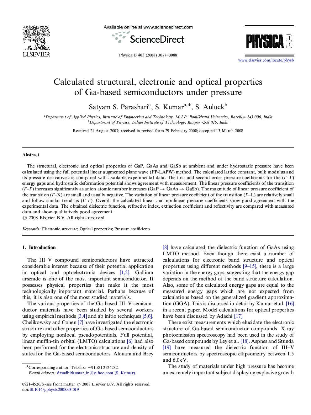 Calculated structural, electronic and optical properties of Ga-based semiconductors under pressure