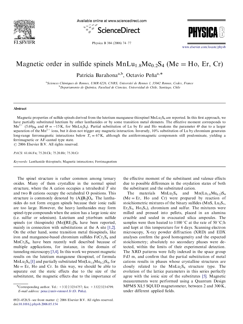 Magnetic order in sulfide spinels MnLu1.8Me0.2S4 (Me=Ho, Er, Cr)