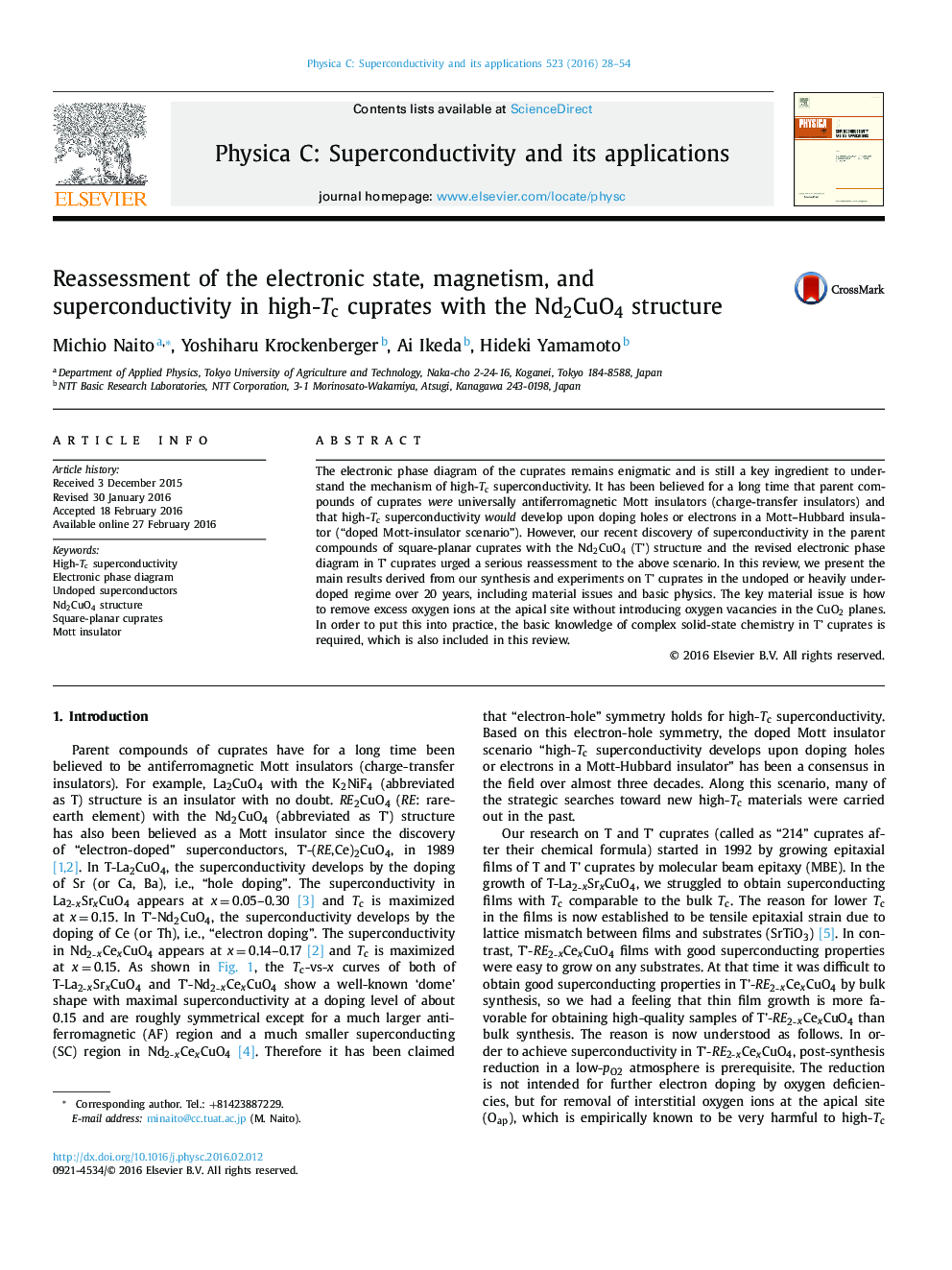 Reassessment of the electronic state, magnetism, and superconductivity in high-Tc cuprates with the Nd2CuO4 structure