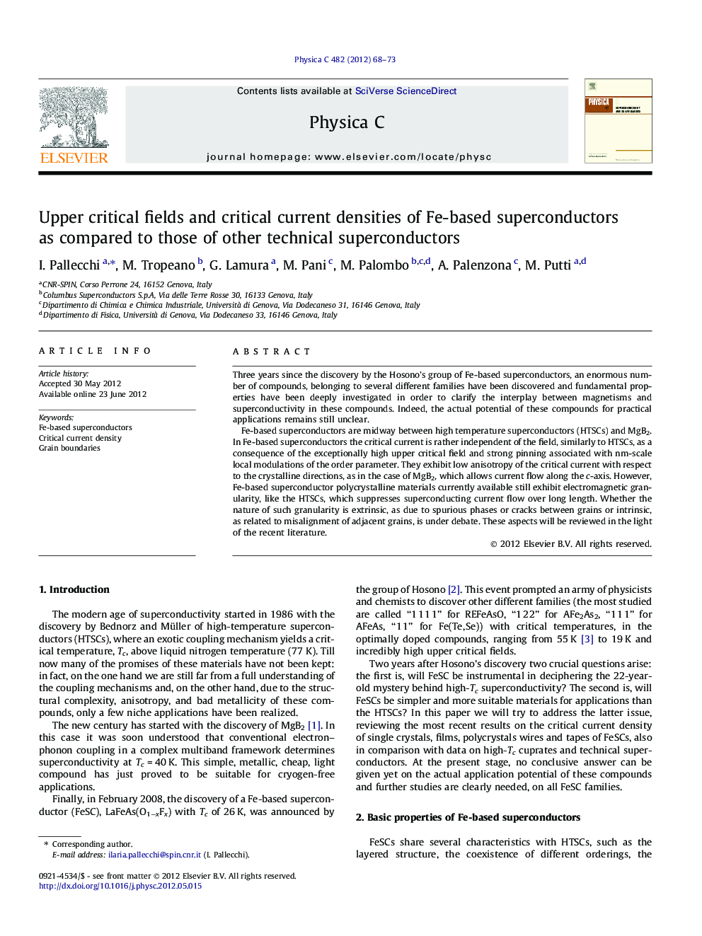 Upper critical fields and critical current densities of Fe-based superconductors as compared to those of other technical superconductors