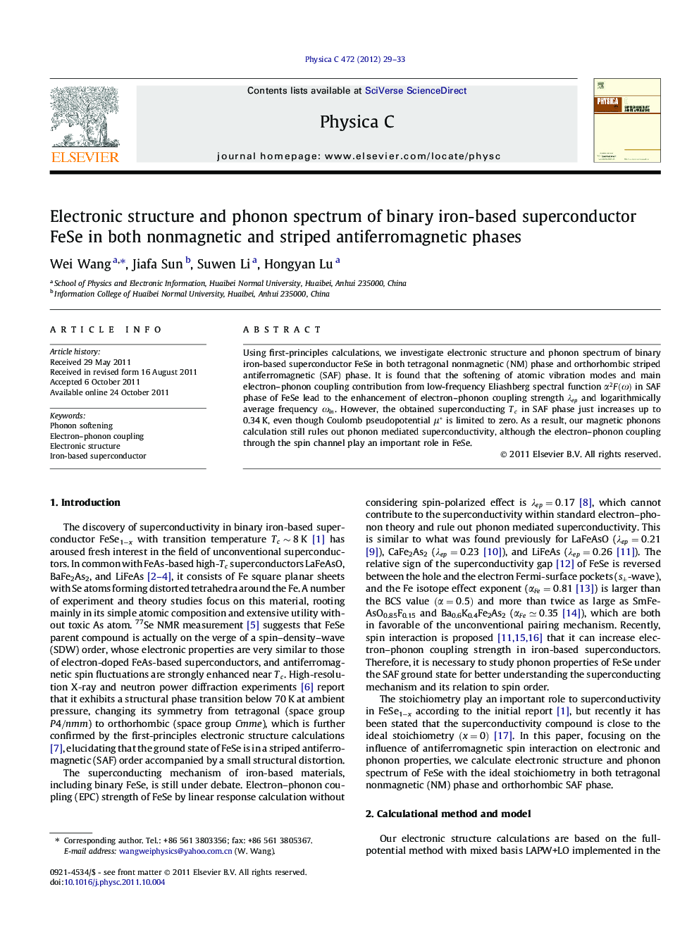 Electronic structure and phonon spectrum of binary iron-based superconductor FeSe in both nonmagnetic and striped antiferromagnetic phases