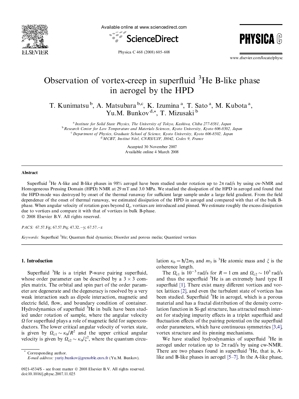 Observation of vortex-creep in superfluid 3He B-like phase in aerogel by the HPD