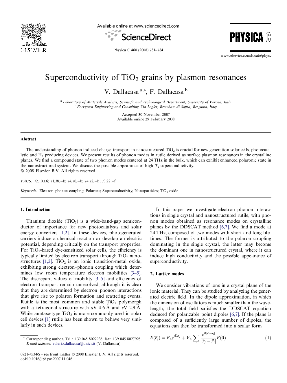 Superconductivity of TiO2 grains by plasmon resonances