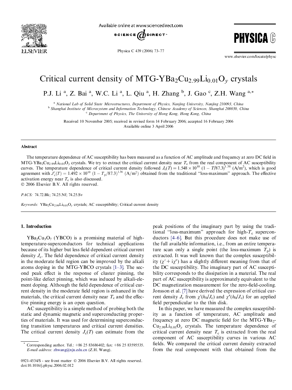 Critical current density of MTG-YBa2Cu2.99Li0.01Oy crystals