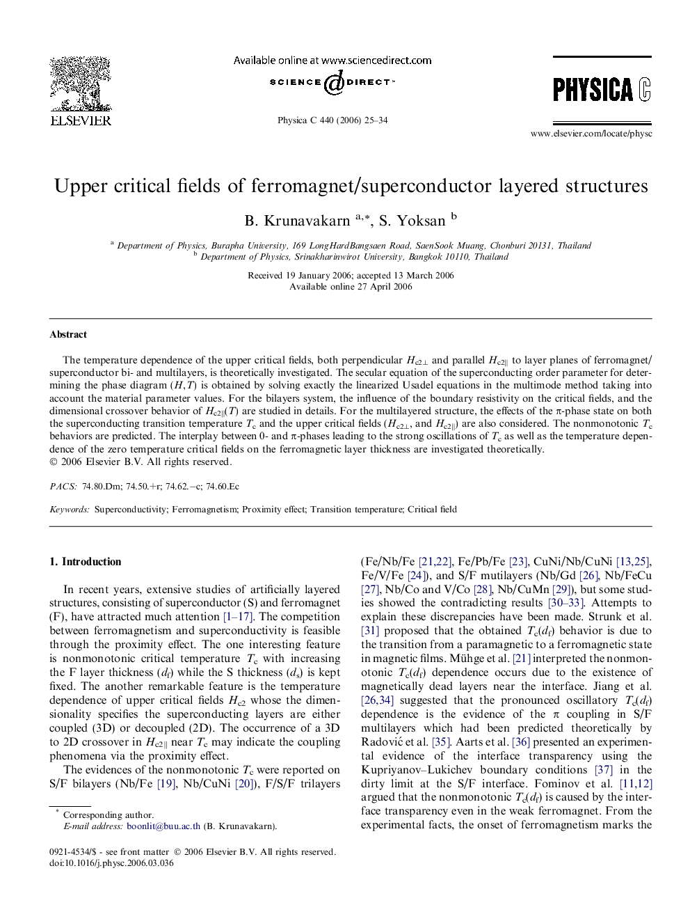 Upper critical fields of ferromagnet/superconductor layered structures