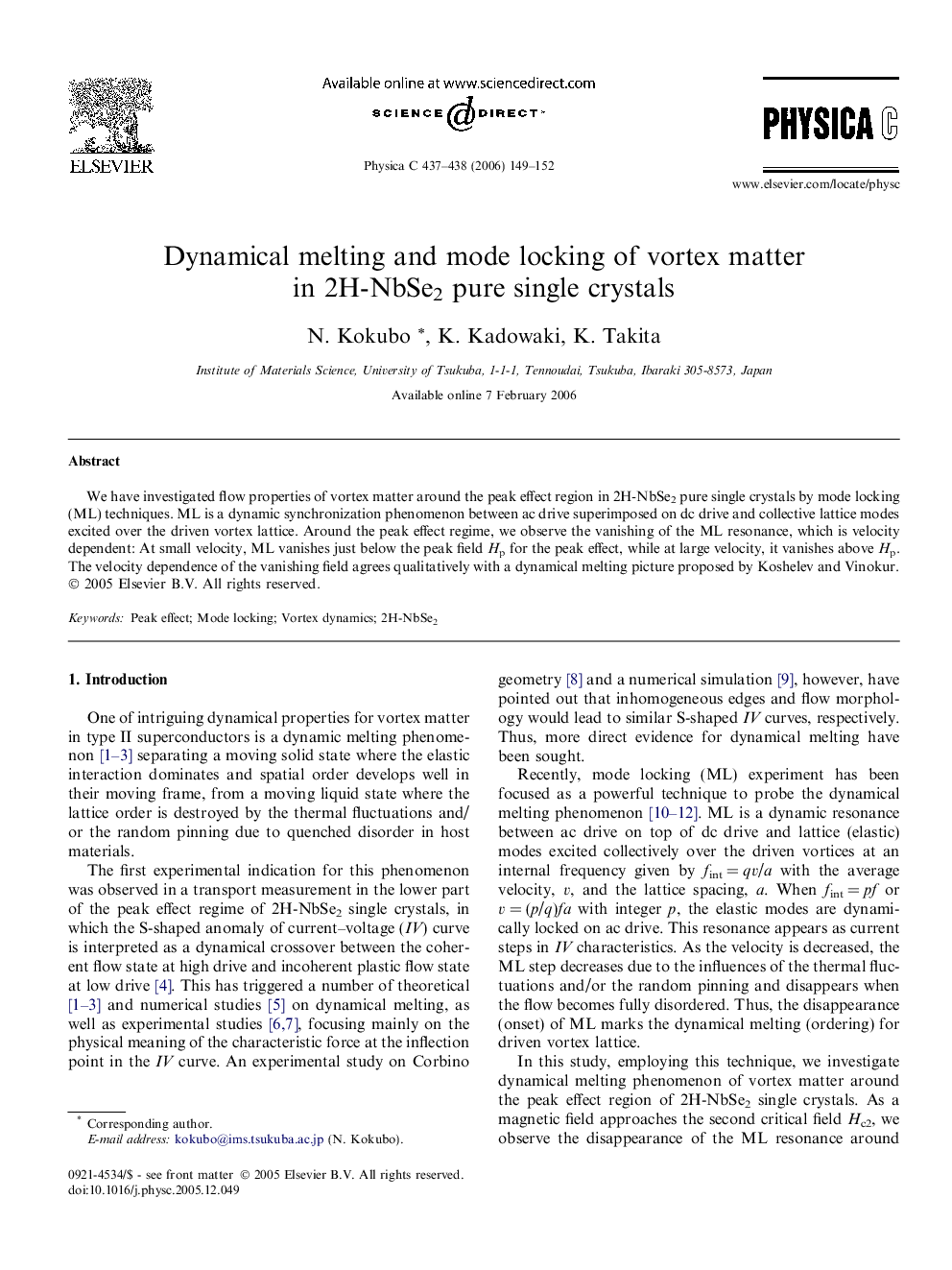 Dynamical melting and mode locking of vortex matter in 2H-NbSe2 pure single crystals