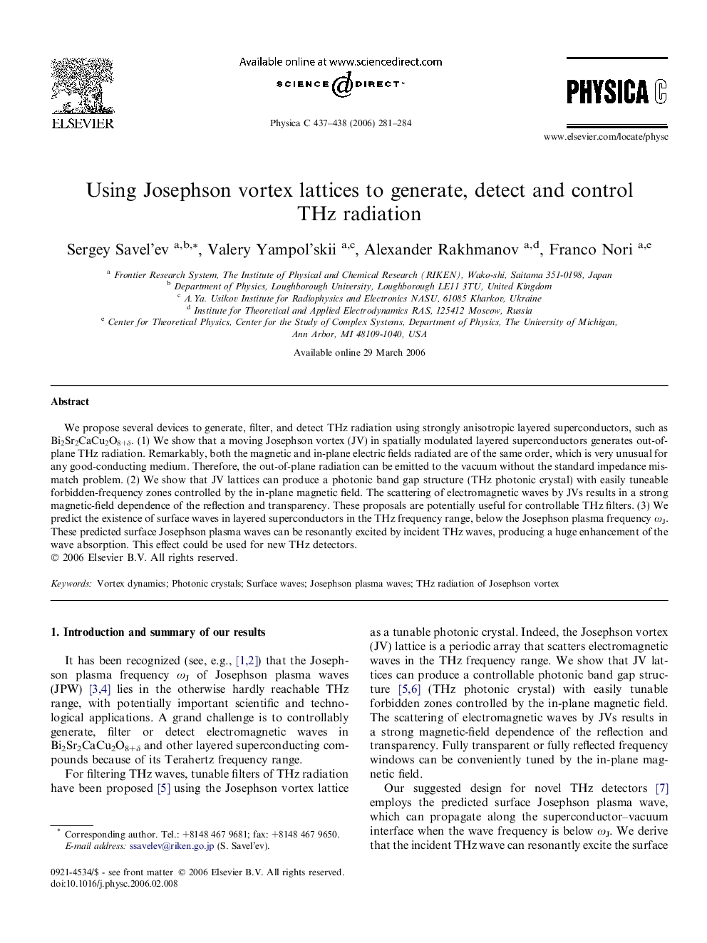 Using Josephson vortex lattices to generate, detect and control THz radiation