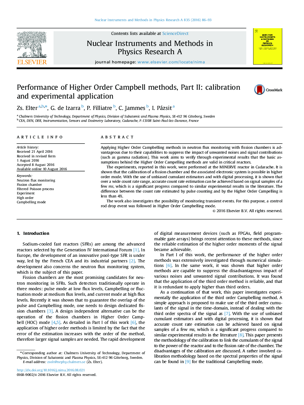 Performance of Higher Order Campbell methods, Part II: calibration and experimental application