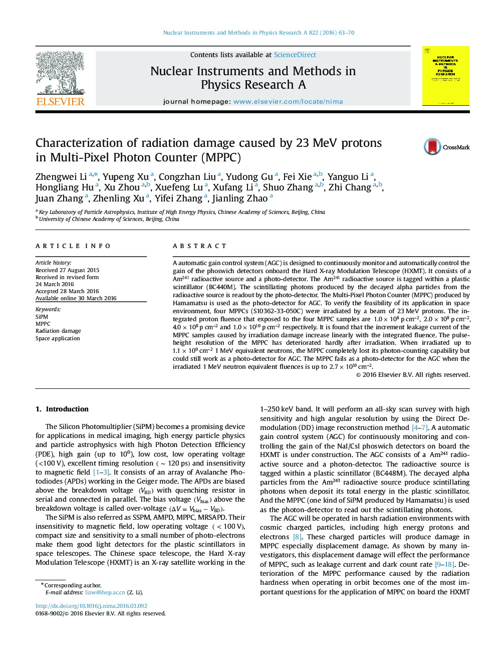 Characterization of radiation damage caused by 23 MeV protons in Multi-Pixel Photon Counter (MPPC)