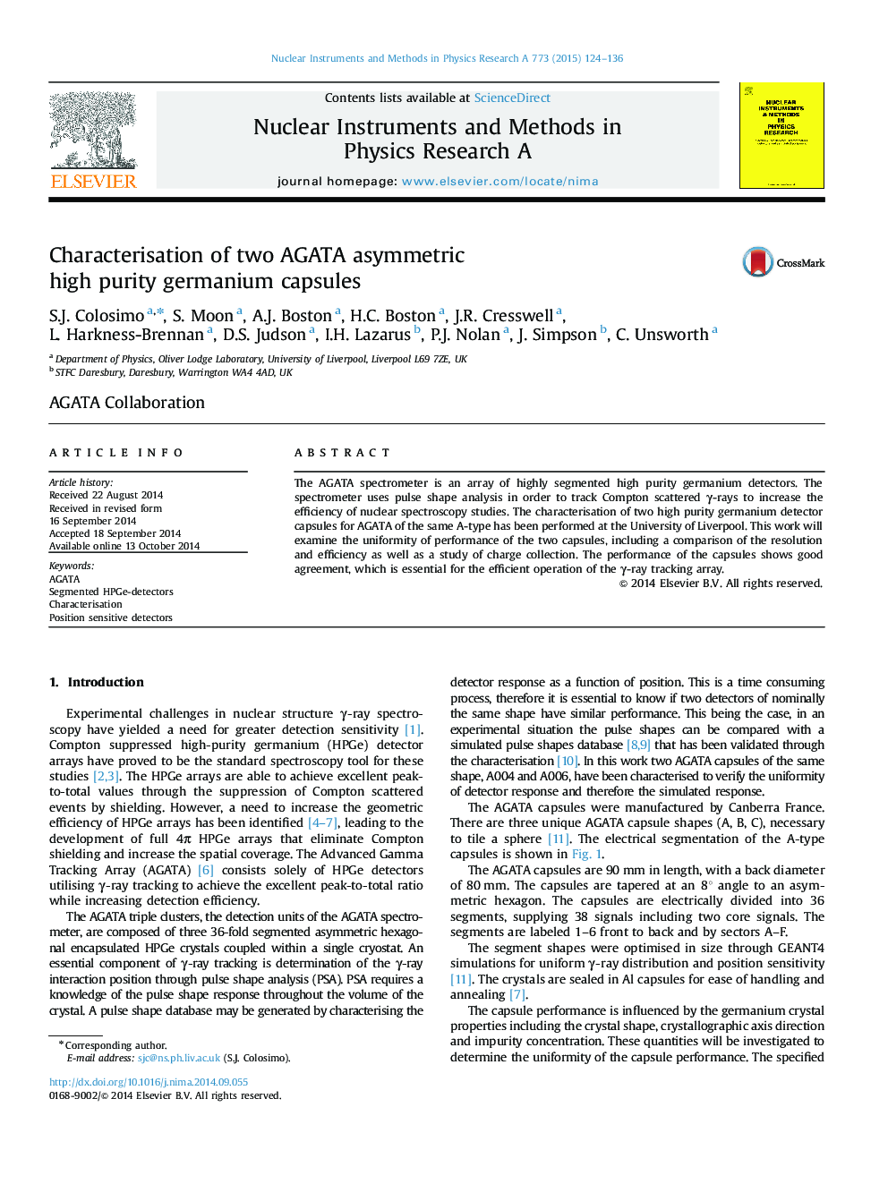 Characterisation of two AGATA asymmetric high purity germanium capsules