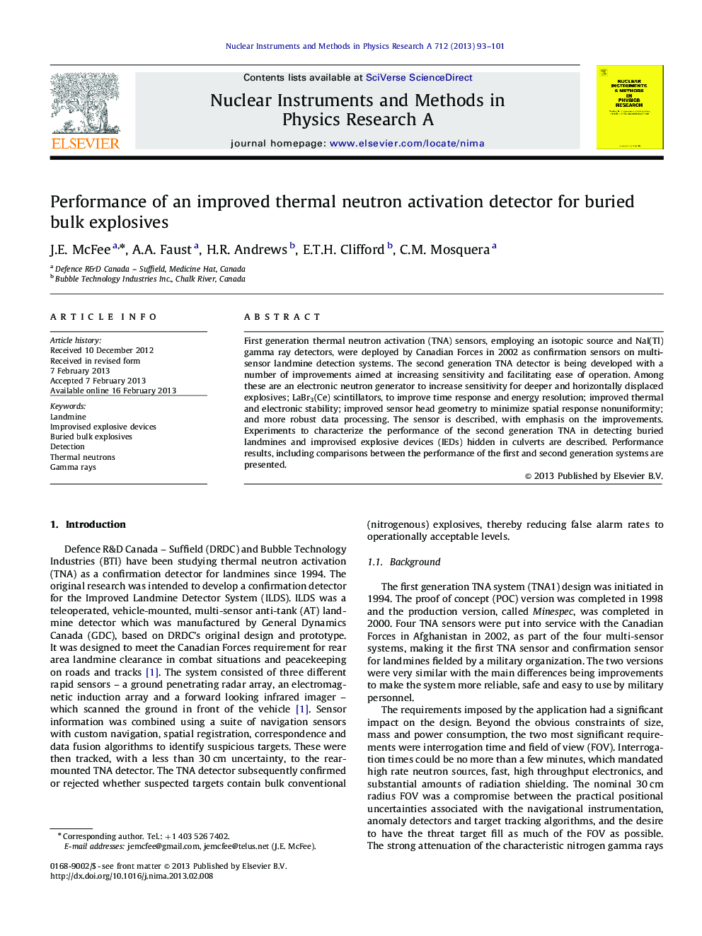 Performance of an improved thermal neutron activation detector for buried bulk explosives