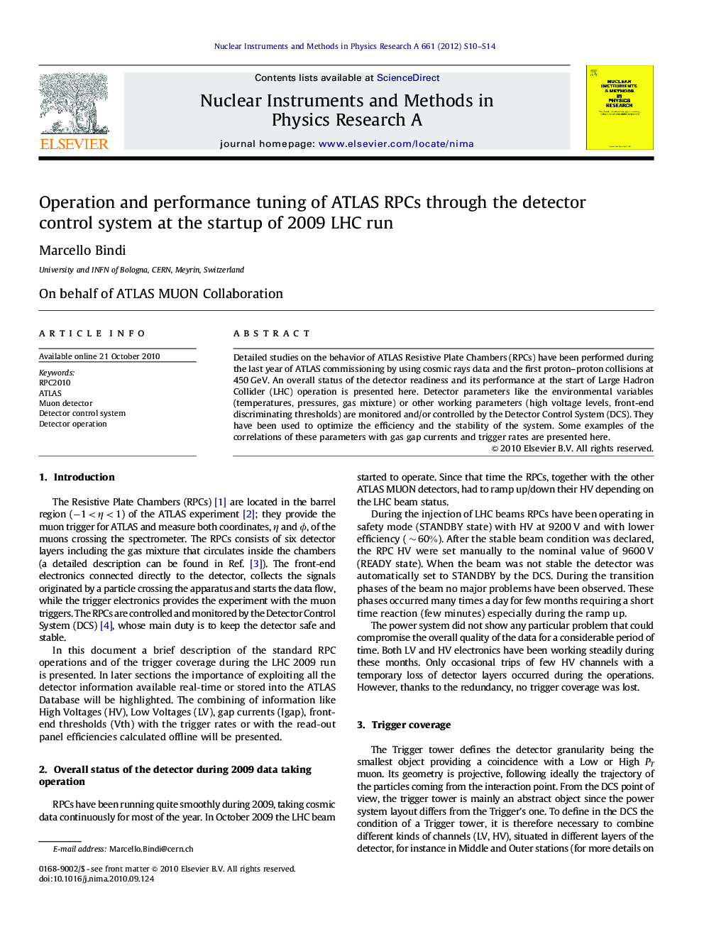 Operation and performance tuning of ATLAS RPCs through the detector control system at the startup of 2009 LHC run