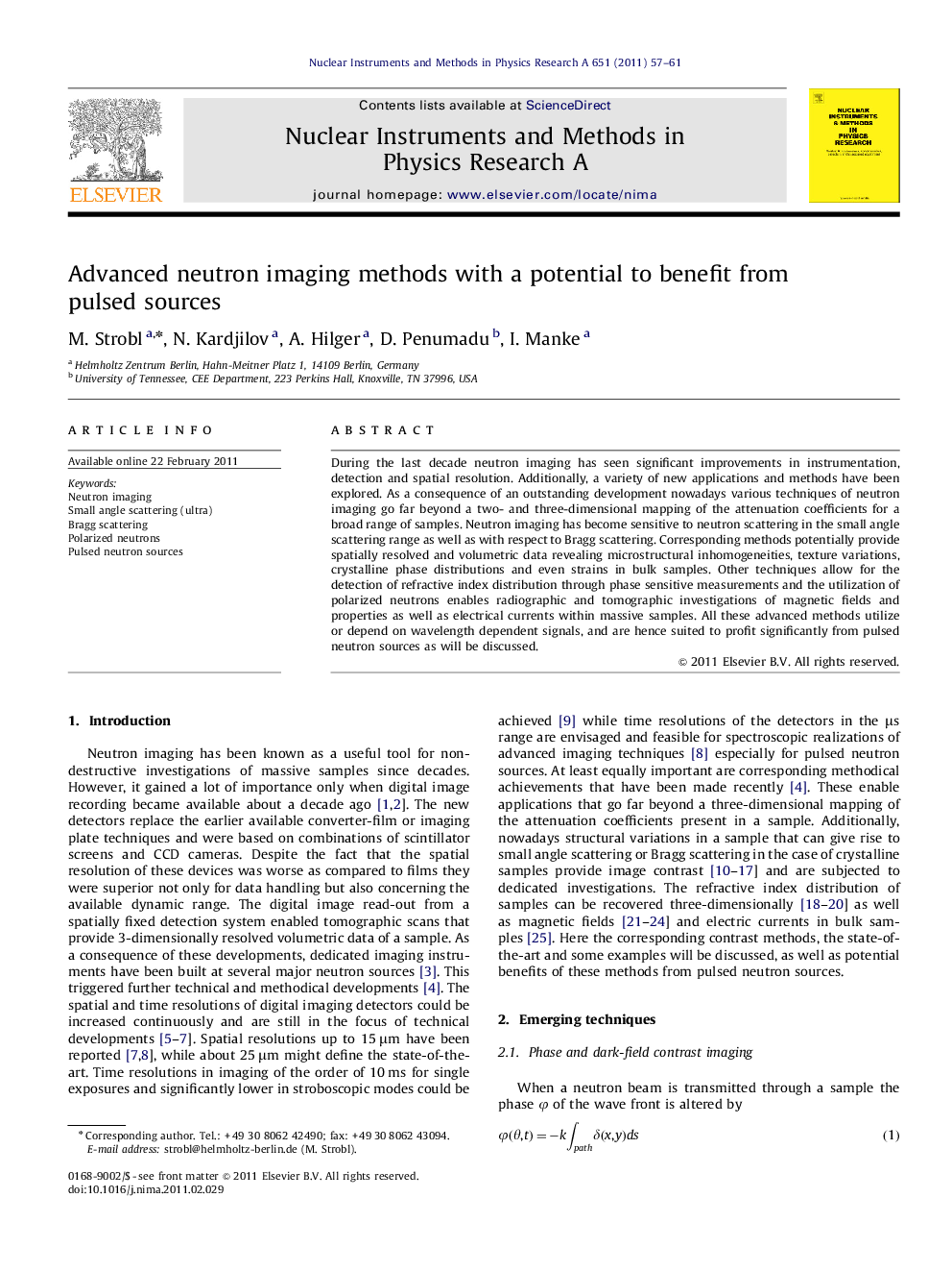 Advanced neutron imaging methods with a potential to benefit from pulsed sources