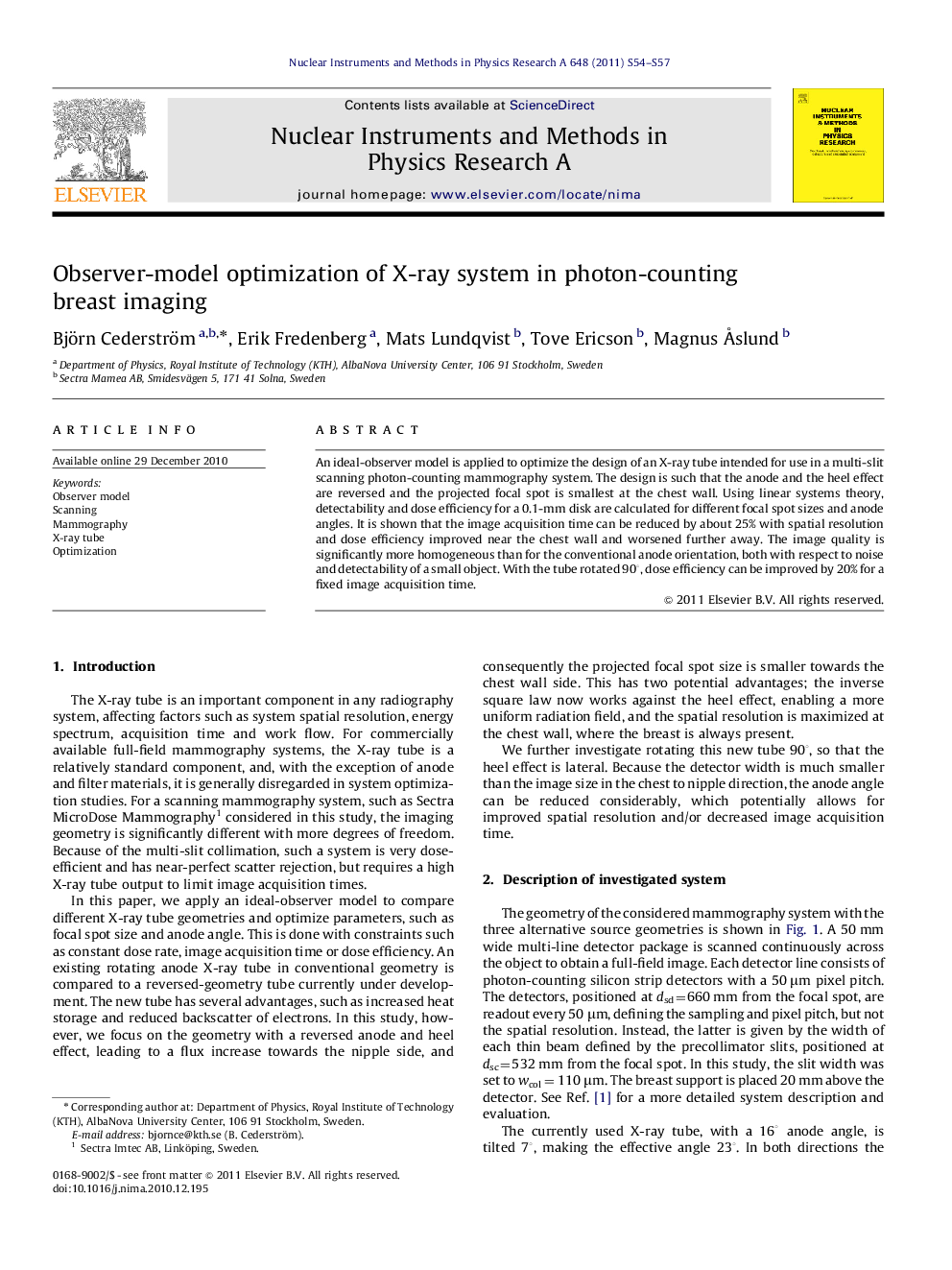 Observer-model optimization of X-ray system in photon-counting breast imaging