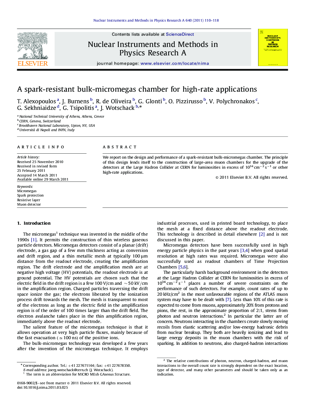 A spark-resistant bulk-micromegas chamber for high-rate applications