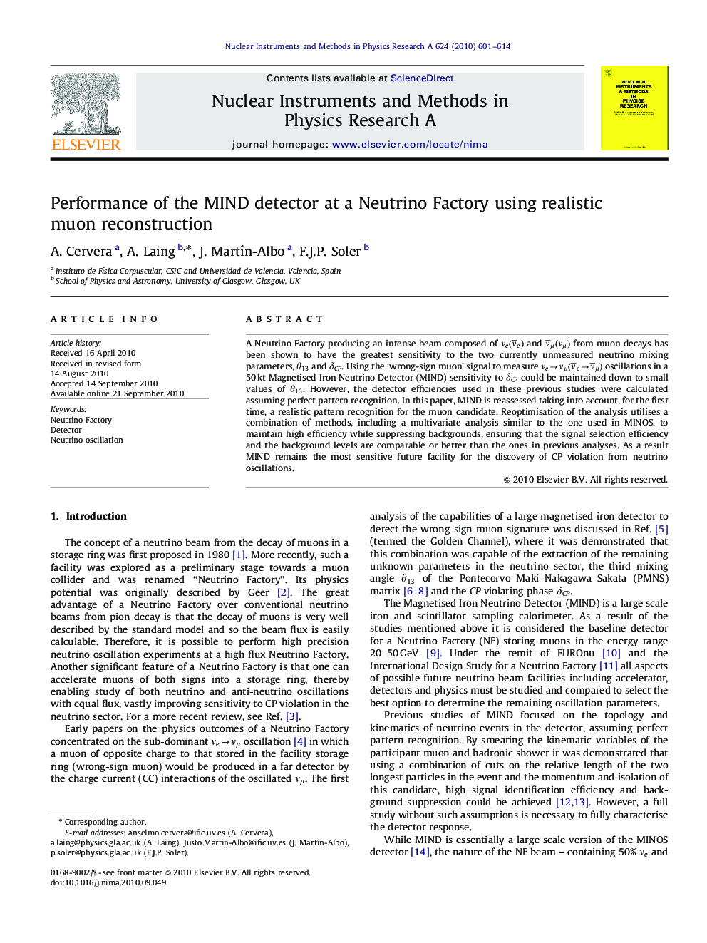 Performance of the MIND detector at a Neutrino Factory using realistic muon reconstruction
