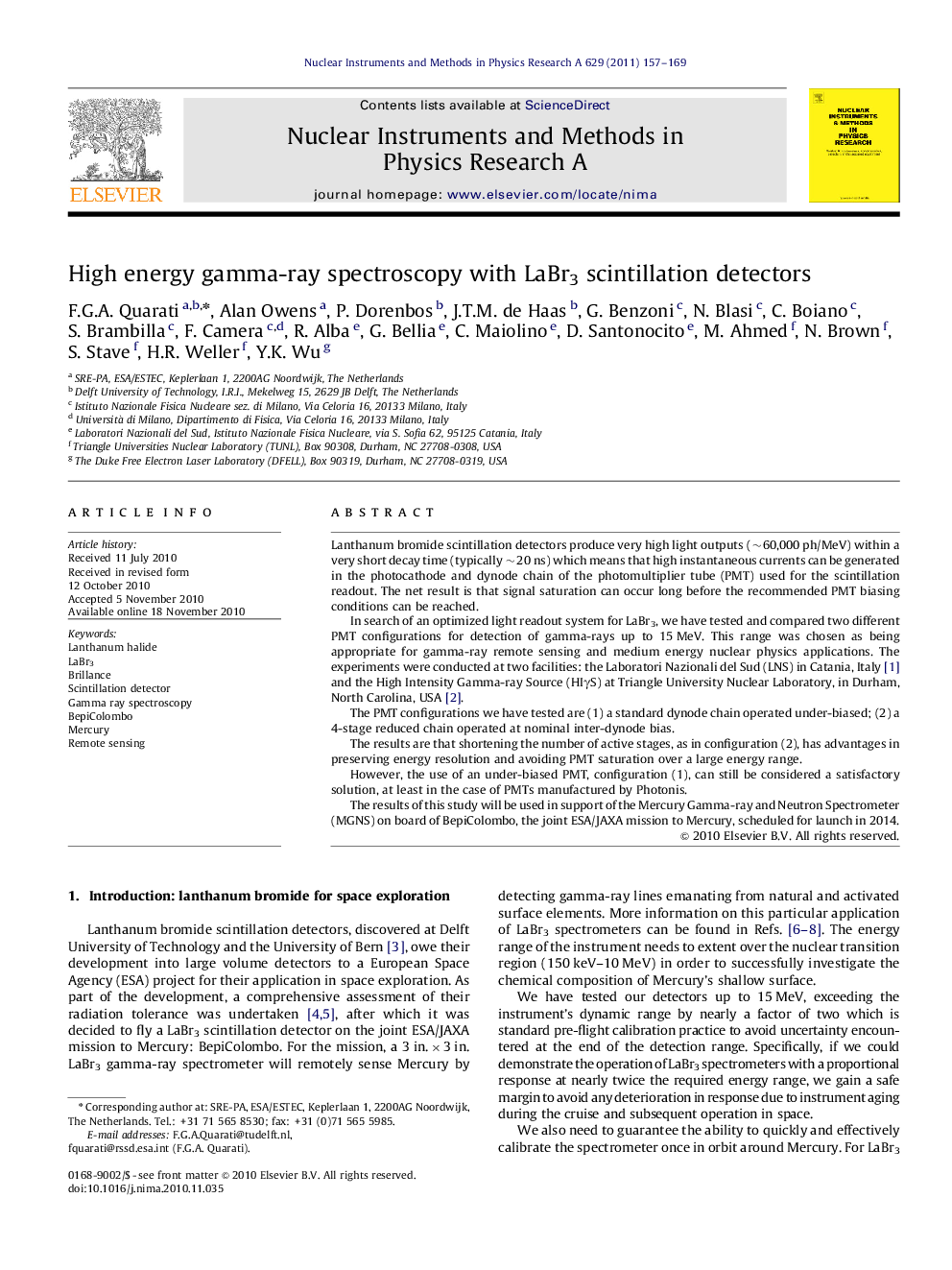 High energy gamma-ray spectroscopy with LaBr3 scintillation detectors