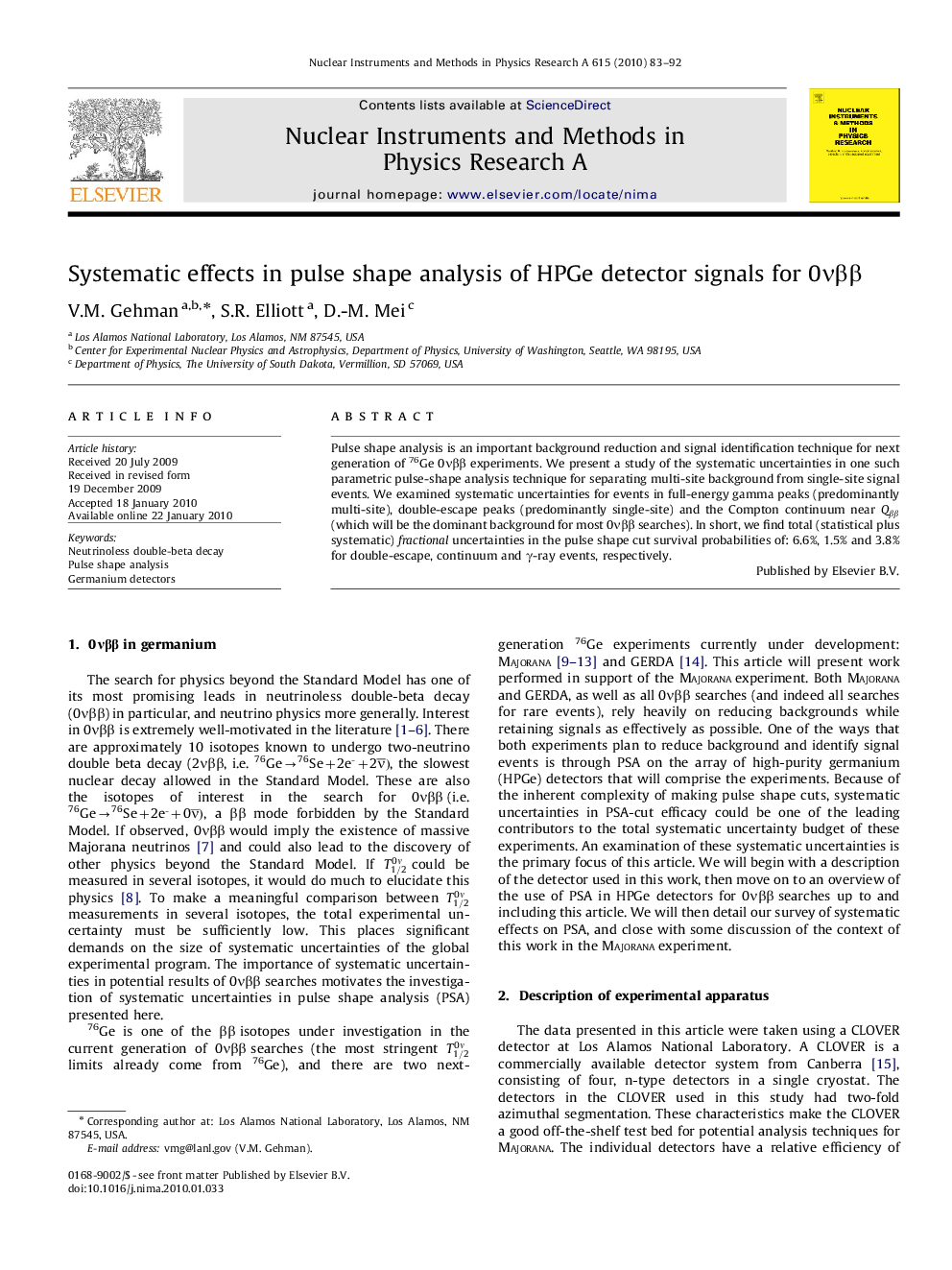 Systematic effects in pulse shape analysis of HPGe detector signals for 0νββ0νββ