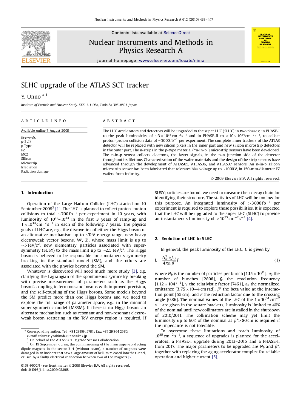 SLHC upgrade of the ATLAS SCT tracker