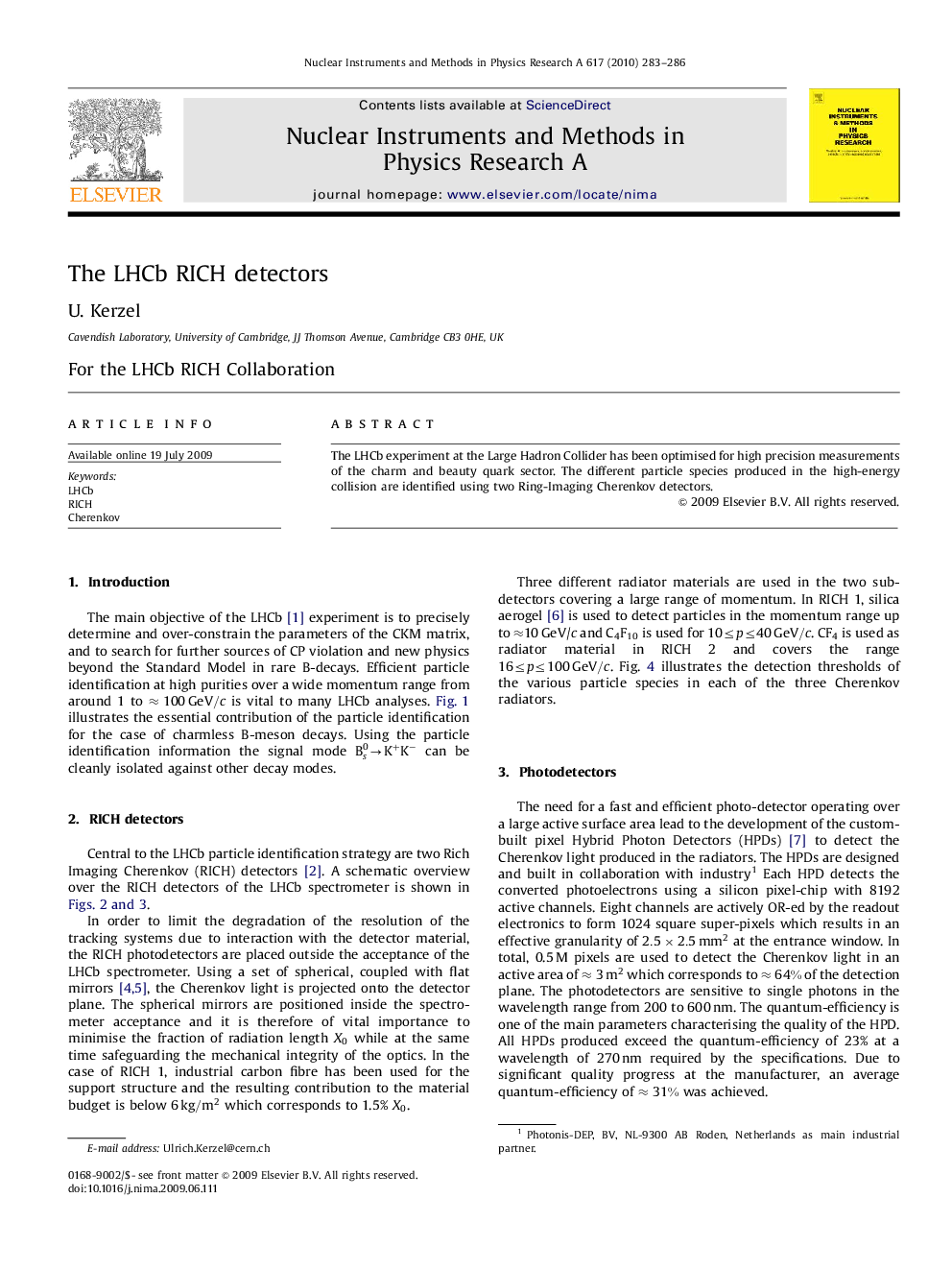 The LHCb RICH detectors