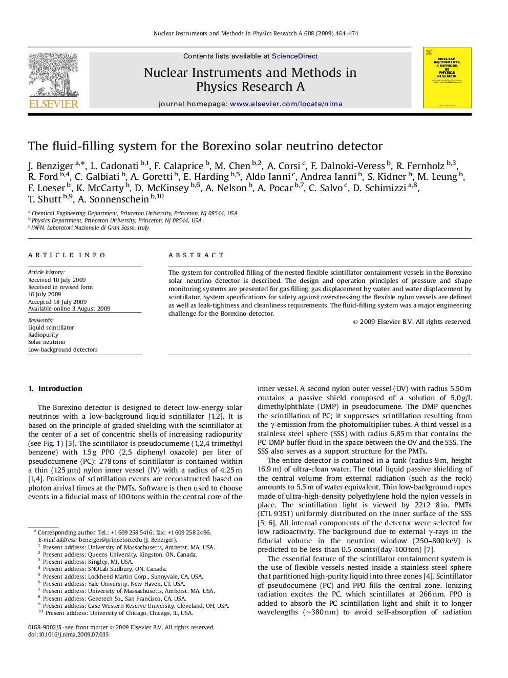 The fluid-filling system for the Borexino solar neutrino detector