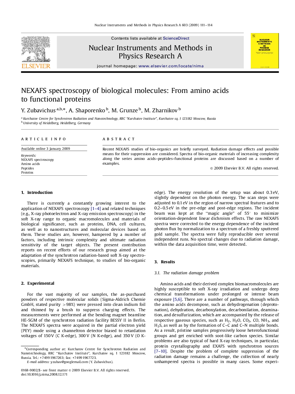 NEXAFS spectroscopy of biological molecules: From amino acids to functional proteins