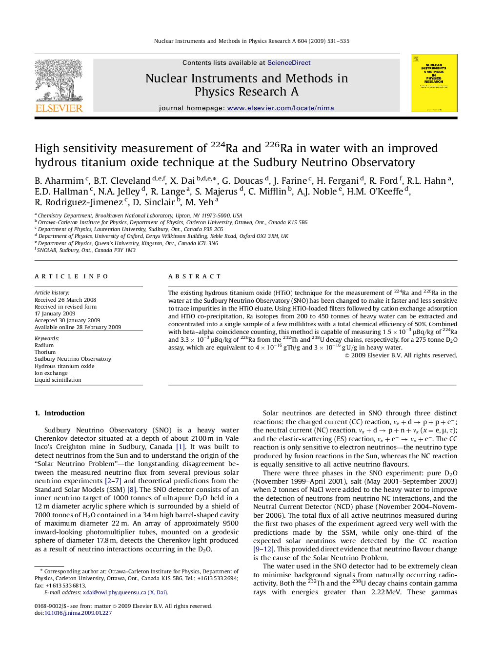 High sensitivity measurement of 224Ra and 226Ra in water with an improved hydrous titanium oxide technique at the Sudbury Neutrino Observatory