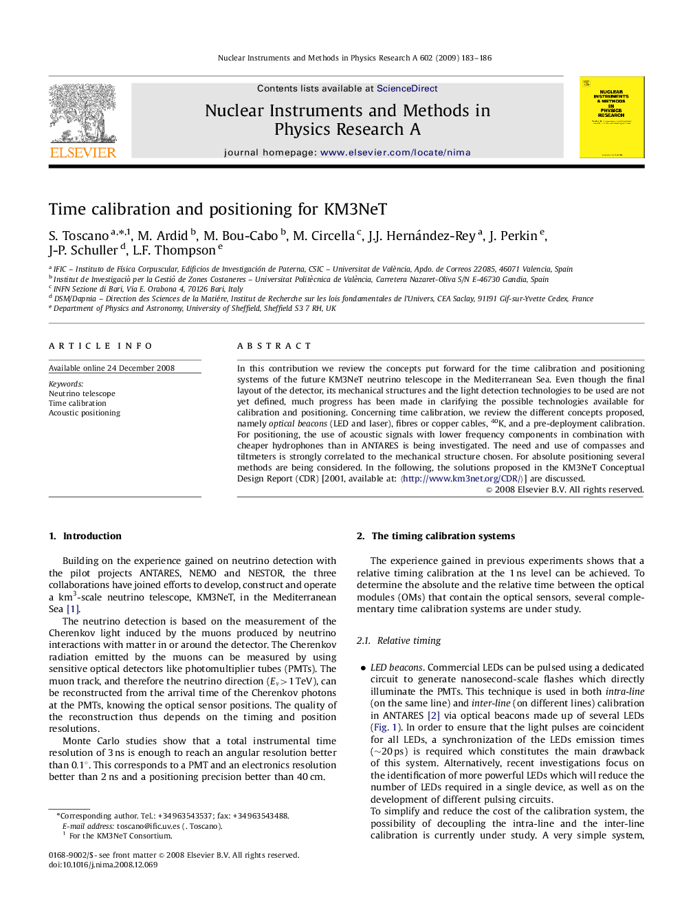 Time calibration and positioning for KM3NeT