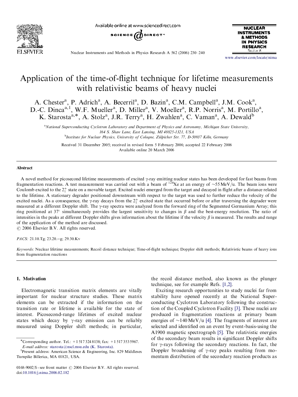 Application of the time-of-flight technique for lifetime measurements with relativistic beams of heavy nuclei