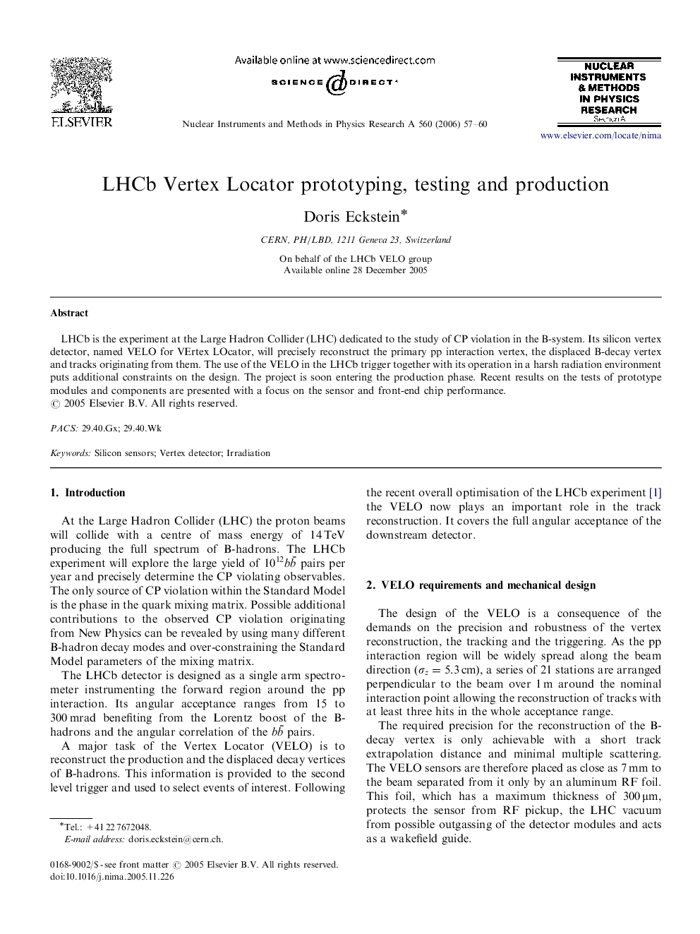 LHCb Vertex Locator prototyping, testing and production