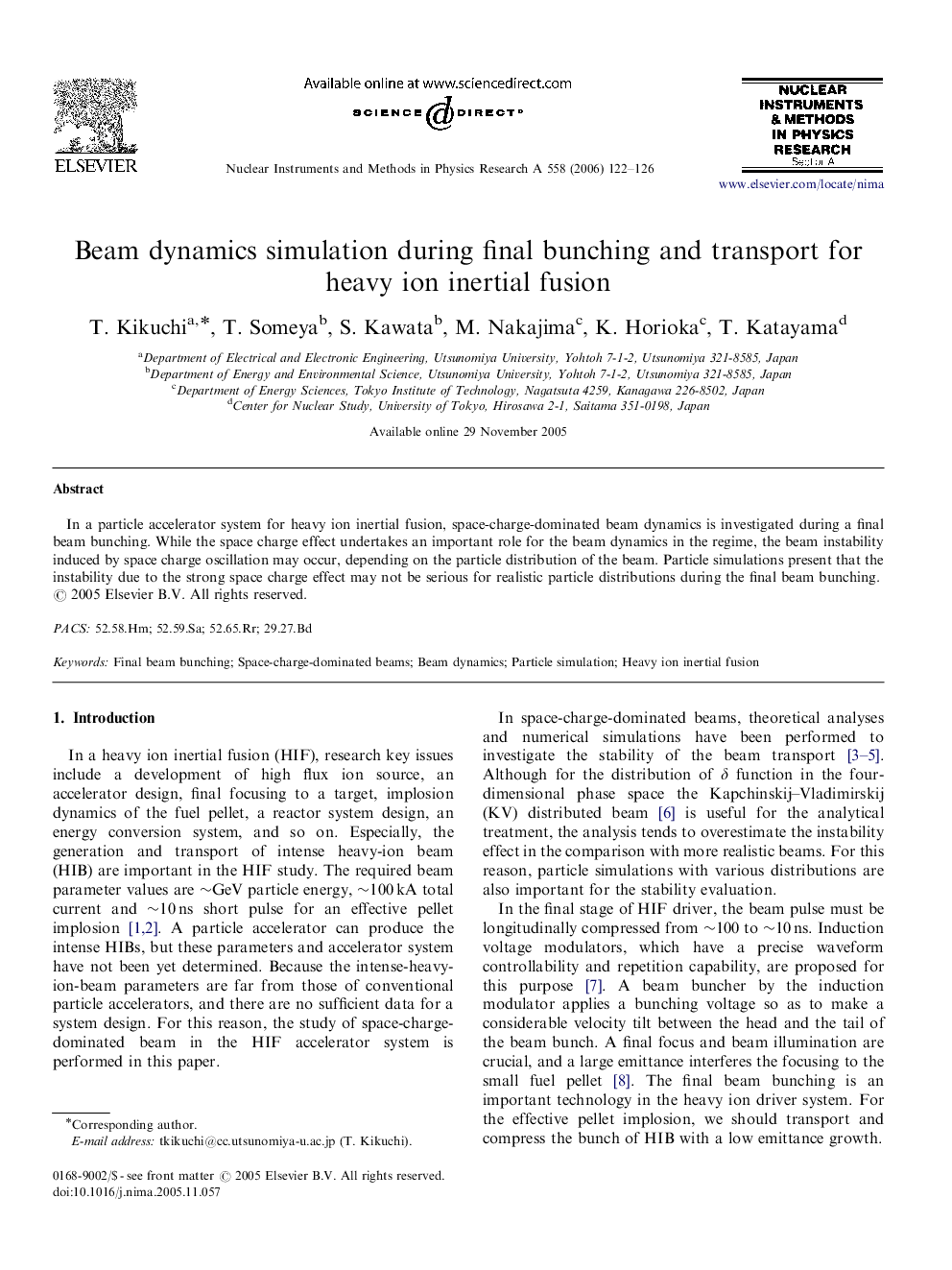 Beam dynamics simulation during final bunching and transport for heavy ion inertial fusion