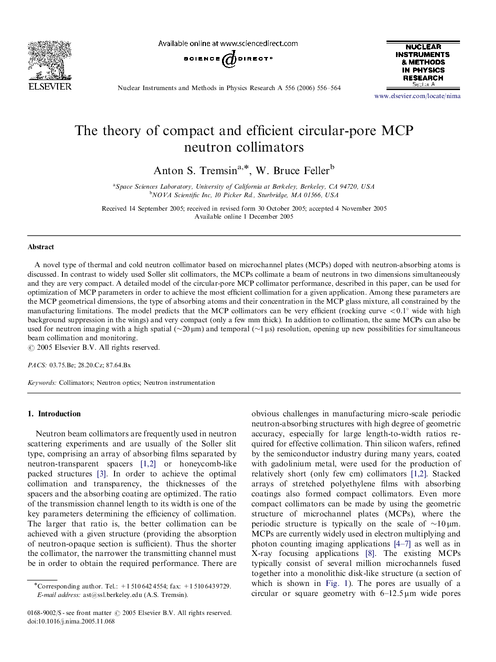 The theory of compact and efficient circular-pore MCP neutron collimators