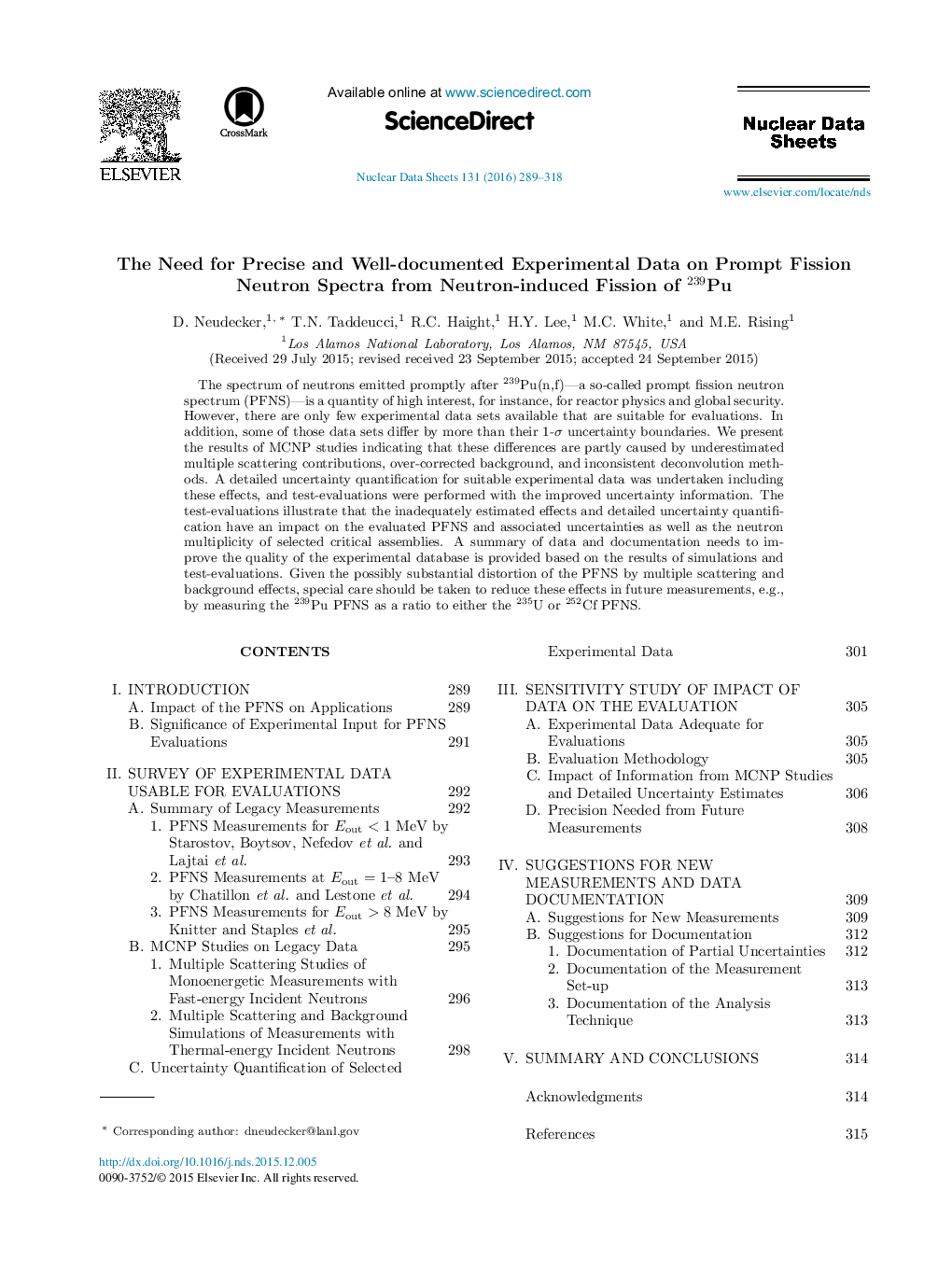 The Need for Precise and Well-documented Experimental Data on Prompt Fission Neutron Spectra from Neutron-induced Fission of 239Pu