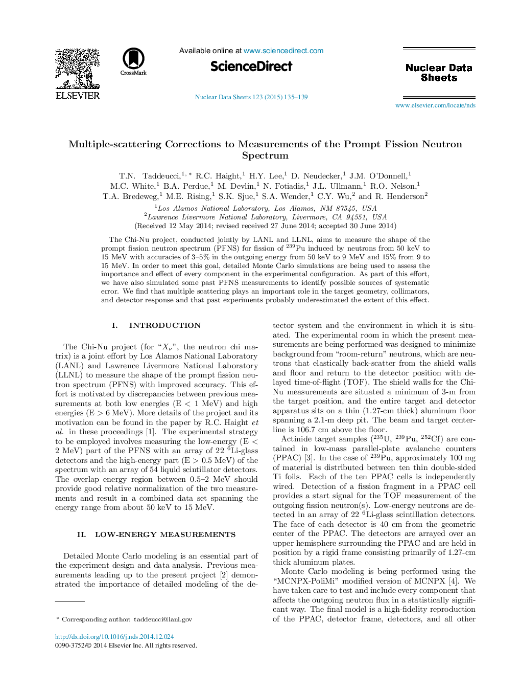 Multiple-scattering Corrections to Measurements of the Prompt Fission Neutron Spectrum