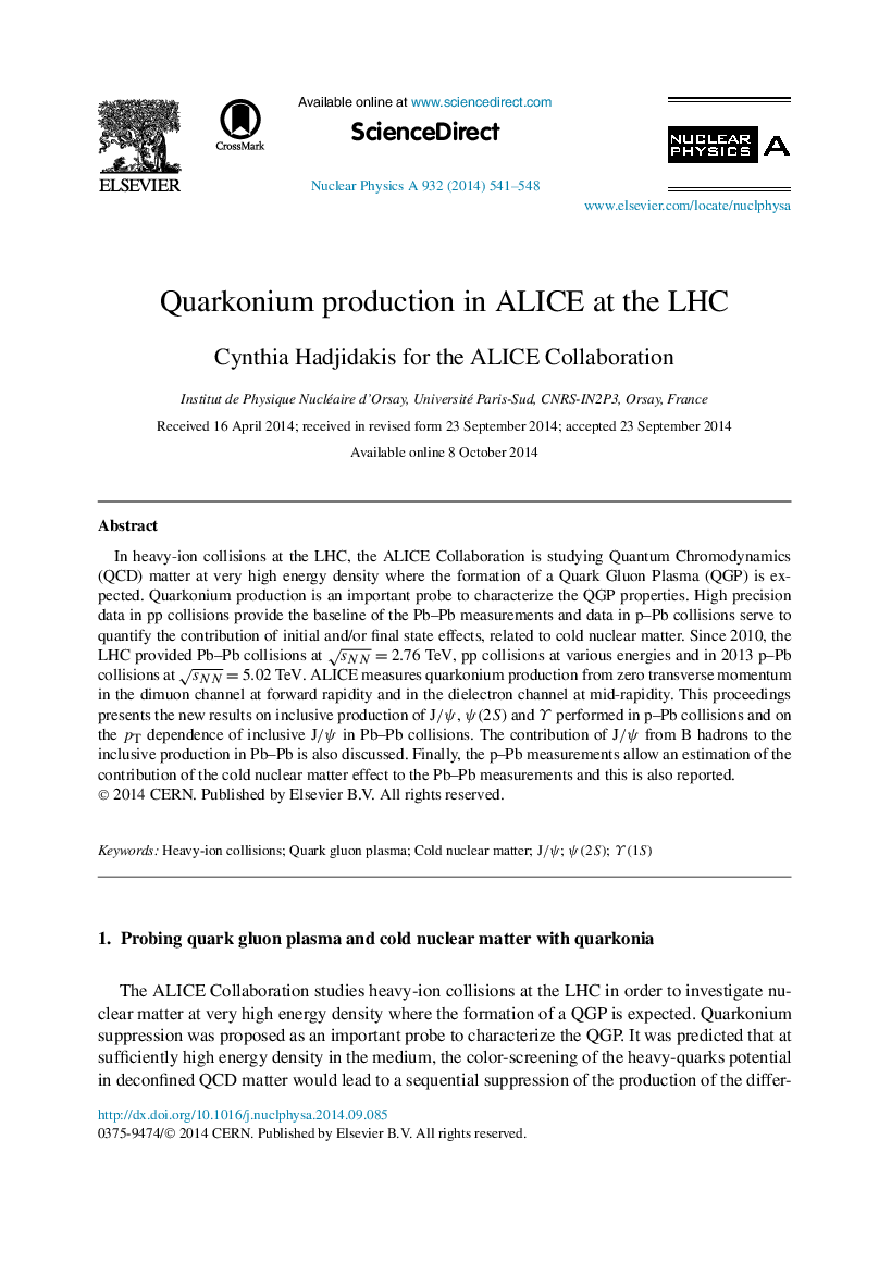 Quarkonium production in ALICE at the LHC